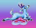 Pastel Gore Deer by Arboreal