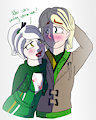 Playful flirting
