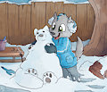 Snow pup!