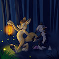 Trough the darkness by Pakyto
