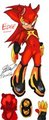 Edge_the hedgehog by soina