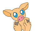 A Piglet in the hand by FloppyPony