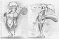 Milfy Sabrina and teen Tabitha. by LordFoxhole