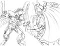 AC11 - Deerock VS. Pegasus316 - Sketchbook