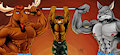MFF11 - Muscle Con Badge Trio - Color