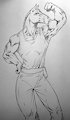 Commission - Garid Sketch for HollyAnn