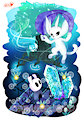 Ori and Hollow Knight by KyarameruNeko