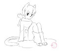 Stray cat by Harumi