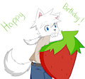 Strawberry dog by Kiev