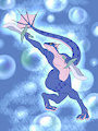 Lizardwoman Twin Blade Dance