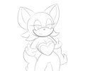 Animation: Flirty Rougy by Shadow4one