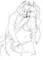 FinWolfsky and friend by DAQ