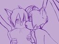 Kissing Boys by Thanatos