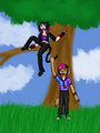 Up the Tree by AmiDarkfield