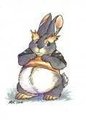 fat bunny  by Penguinboy