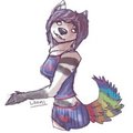 Atomic Girl by halloumicheese