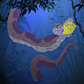Soft Vore: Bart Simpson and Kaa