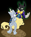 Lupe and Burai by kandlin