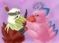 Lovebirds by MistySheep