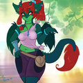 Dahaki Merchant Design by Phsuke