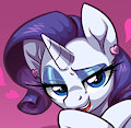 Rarity Pin up