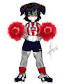 Shark girl Kila Cheerleader
