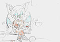 Sonic The bat in her new cell