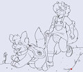 Wolfie - Walking the Pup