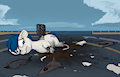 Crashed Merlin