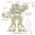 CRKT-0 Cricket Bipedal Riot Suppression Vehicle