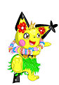Hawaiian Pichu by PokeArtMaster95