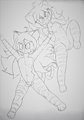 kiba/kira (my fursonas)