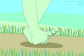 Tink stomps around