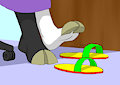 Gloria's feet