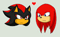Shadow X Knuckles GIF by FireForBattle