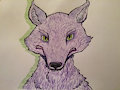 Scowlin' wulf