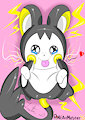 Emolga Shockley Adorable by PokeArtMaster95