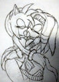 Amy x Tikal for Sandunky by EmbertheArtist