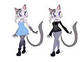 Emyko new outfits by BlueChika
