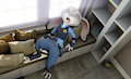 Sleepy bunny [Cycles] by Zapor666