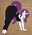 Rarity's Yoga Class by fluffKevlar