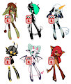 Misc. Adopts v.5 [[SOLD]] by OmegaFluff