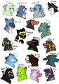 New and Old Chars by SilverWolfSpirit3