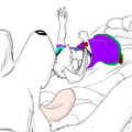 Jacqueline eating Catharine--SAI