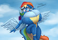 Rainboob Dash by Appelknekten