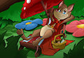 Mrs. Brisby Relaxing