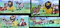 The Story of the Lion, the Fox, and the Donkey by Puku83