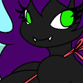 Demon Rakapila Beach Pinup by RutherfordDragon