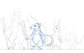 Fox, Rat, Rabbit, Mouse