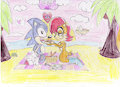 Sonic And Sally's Beach Island Picnic